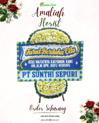 Papan Bunga Duka di Soa Sio