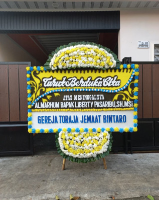 Papan Bunga Duka di Soa Sio