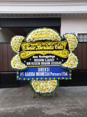 Papan Bunga Duka di Soa Sio
