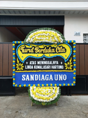 Papan Bunga Duka di Soa Sio